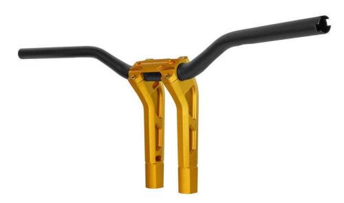 Performance machine phatbar/riser kit-int wire - gold ops