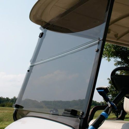 Yamaha g29 / drive fold down bolt-style golf cart tinted windshield - 7/32&#034;