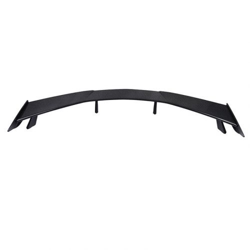 Rear high wing spoiler for 2020 2021 2022-23 corvette c8 models carbon fiber bar