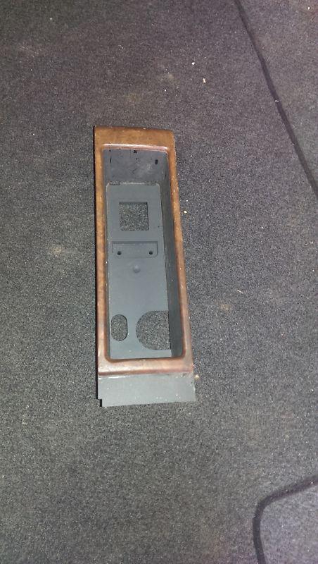 1998 98-01 audi a6 wood grain radio bezel