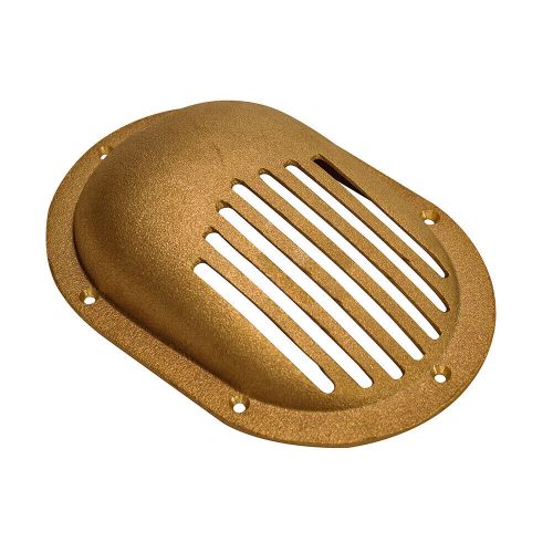 Groco sc-2500 bronze clam shell style hull strainer w/mount ring f/up to 2-1/2&#034;