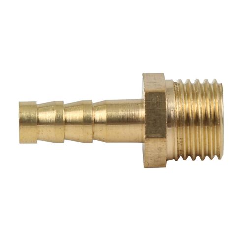 Five car brass hose tail barb fitting connector universal 6mm id 1/4&#034; male npt