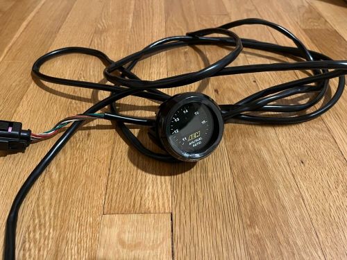 Aem wideband air/fuel ratio gauge 35-8460 with harness cable