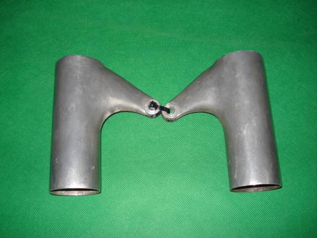 Montesa impala headlight bracket aluminum, original.