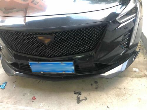 Bumper lip spoiler bodykit refit for cadillac ct6 2019-2020 carbon fiber front