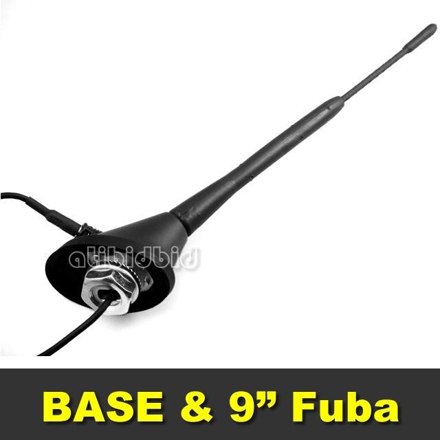 For 93-2005 vw volkswagen golf gti jetta 9" roof radio mast whip antenna+base