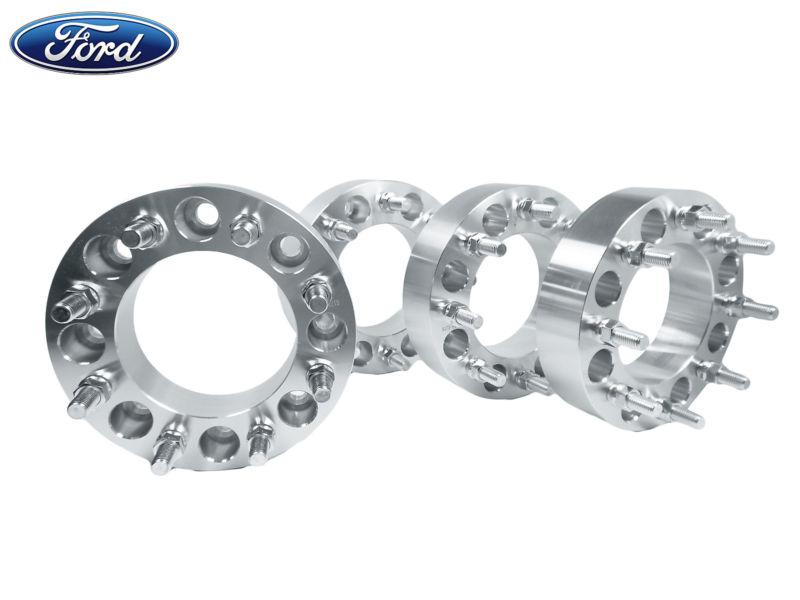 Complete set ford 8x170mm to 8x170mm | 14x1.5 | 2" adapters spacers | super duty