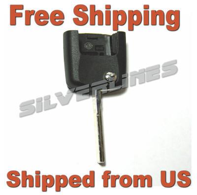 1998-2010 vw beetle flip key remote case with transponder keyless entry fob vwf