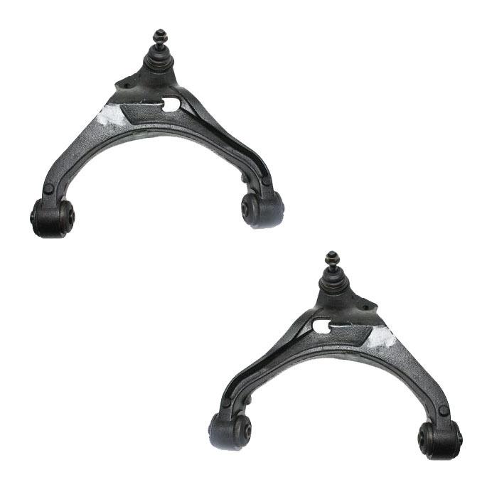 Control arm, pair set of 2, right+ left, front, lower, w/ ball joint & bushings