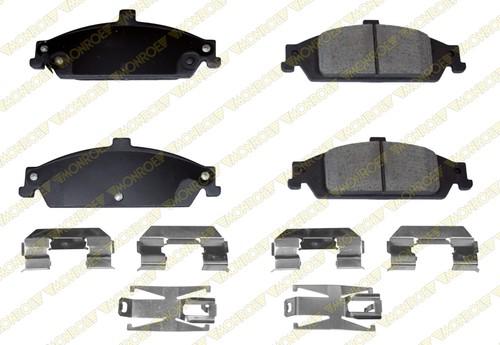 Monroe gx752 brake pad or shoe, front-monroe prosolution ceramic brake pad