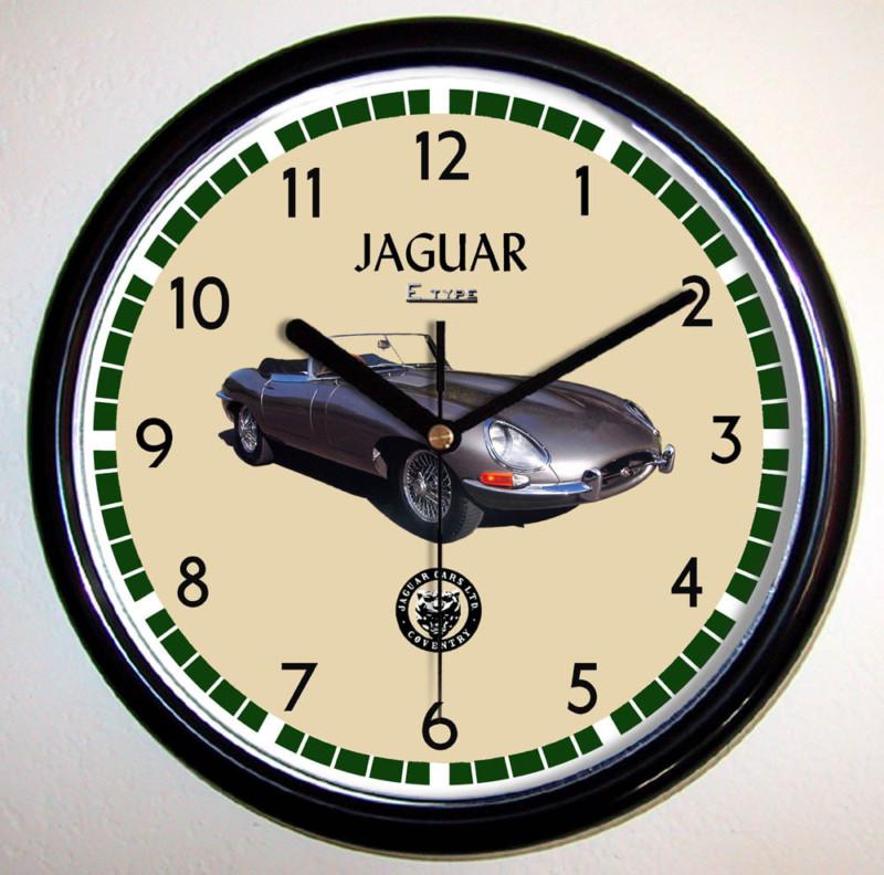 Jaguar xke series one wall clock e-type choice of four models