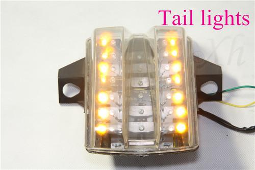 Led tail light turn signals fit suzuki sv650 sv650s sv650a sv1000 sv1000s clear