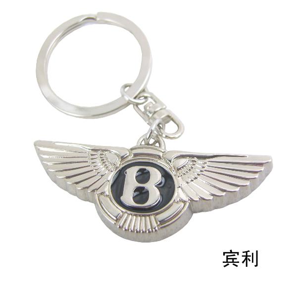 New hot logo motor keychain keyfob keyring zinc alloy free shipping for bentley