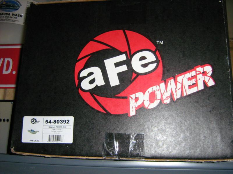 New afe  air filter system  54-80392  ford diesel