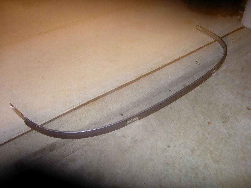 Vintage porsche 911/912 front bumper deco trim