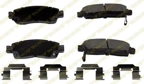 Monroe gx883 brake pad or shoe, rear-monroe prosolution ceramic brake pad