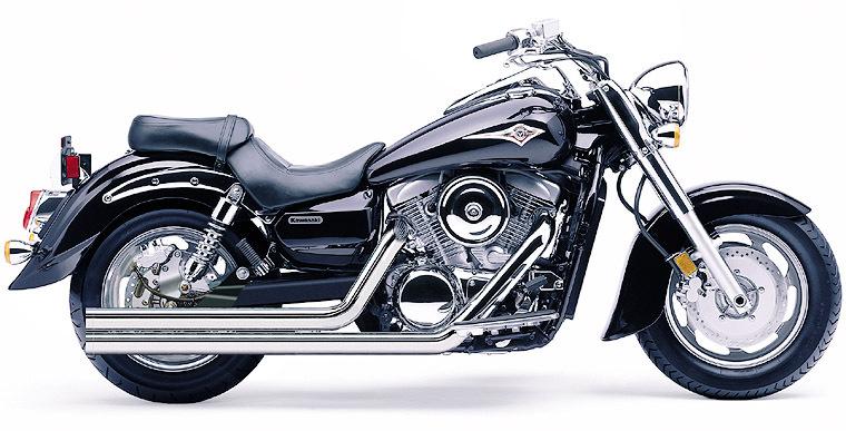 Cobra 4922 speedster long exhaust chrome kawasaki vn1600a 03-12