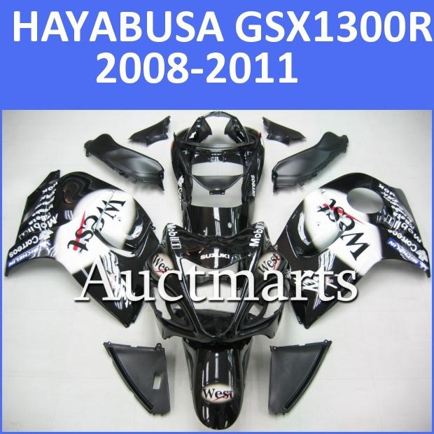 Fit suzuki 2008 2009 2010 2011 2012 gsxr 1300 gsx1300r hayabusa fairing m1i d10