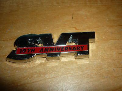 2003 ford mustang svt cobra 10th anniversary emblem nos