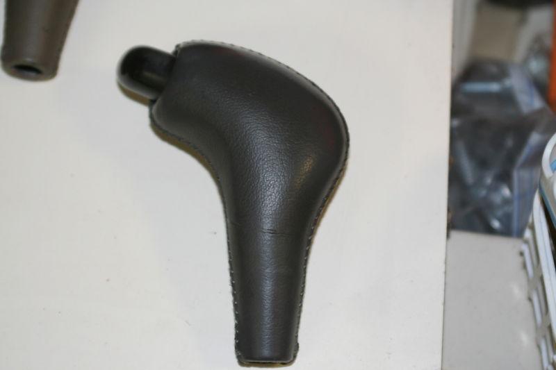 99 to 2004 oldsmobile alero gray leather shifter shift knob handle