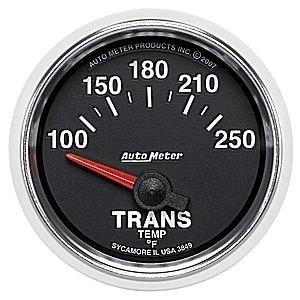 Autometer 2-1/16in. trans temp; 100-250 f; sse; gs