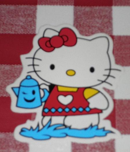 Hello kitty sticker, pvc, wall, book, car decal & window 