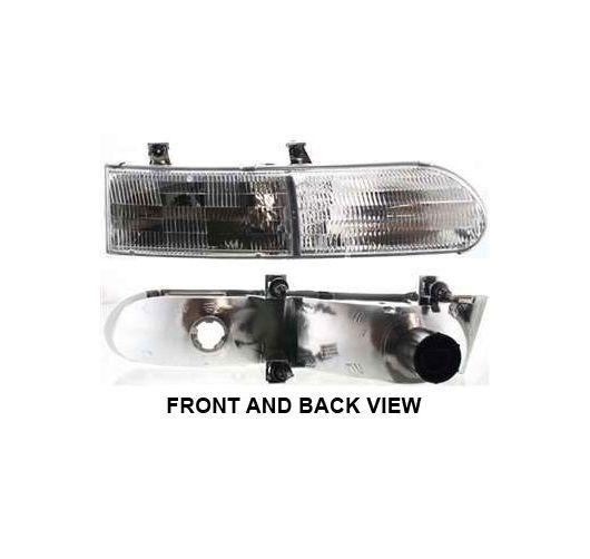 1992-1995 ford taurus headlight headlamp rh 1993 1994 r