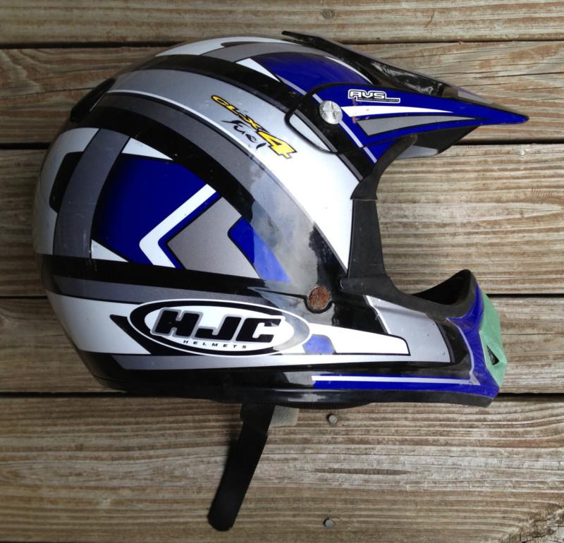 Hjc youth motorcycle/atv helmet cl-x4 fuel size small 6-7/8 ~ 7