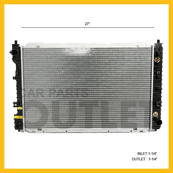 01 02 03 04 ford escape auto radiator 2.0 l4 dohc at tribute 2001-2004 w/toc