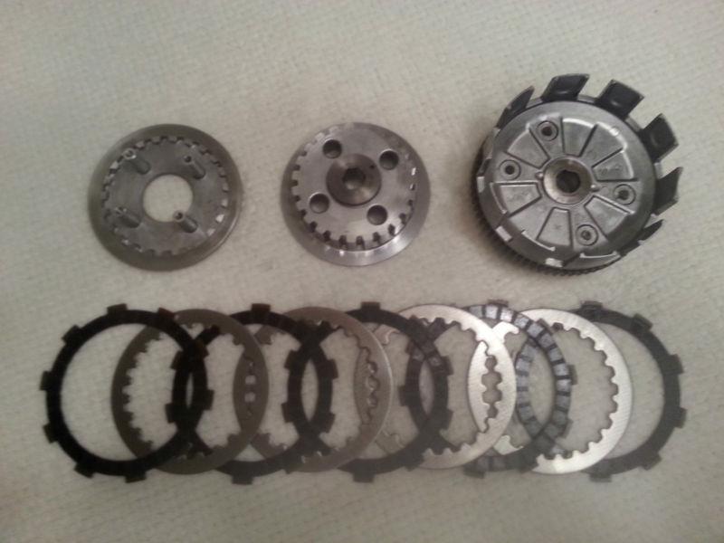 85 yamaha yfm200 moto 4 oem clutch boss, complete assembly