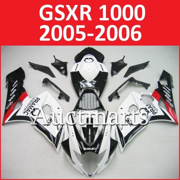 Fit suzuki 05 06 gsxr 1000 gsx-r 2005 2006 fairing bodywork plastics k5 e19 a11