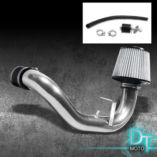 Stainless washable cone filter + cold air intake 95 neon sohc polish aluminum