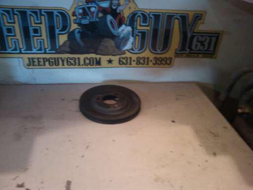 Jeep cj and yj wrangler  stock 6 cyl  4.2 lower pully