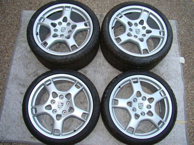 Porsche oem factory 19" 911 carrera 's' wheels & tires