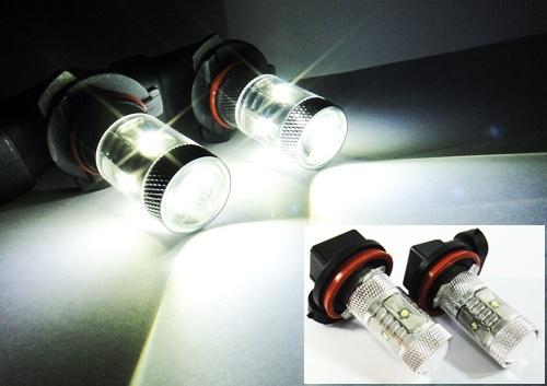 H11 diamond cut 6x cree led 30w projector lamp daytime running fog light drl h8