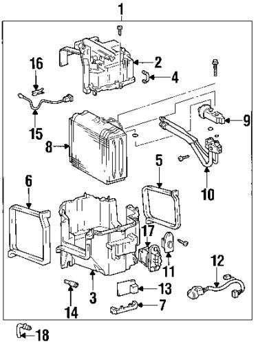 Toyota 8851522240 genuine oem factory original expansion valve