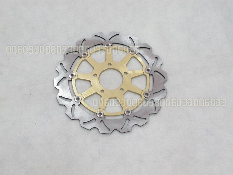 Front brake rotor for suzuki dl650 dl1000 sv1000 s gold