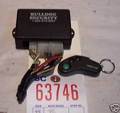 Lincoln 95 town car bulldog security module 1995