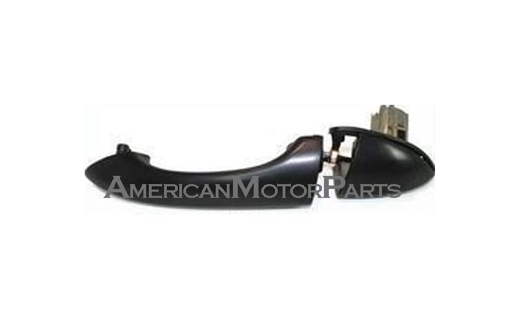 Right replacement outside rear smooth black door handle 00-06 bmw x5 51218243626