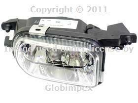 Mercedes w203 (05-07) fog light right front hella oem new + 1 year warranty