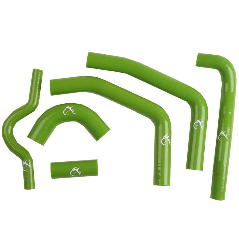 For kawasaki kxf250 kxf 250 silicone green radiator hose kit 07-08 2007 2008