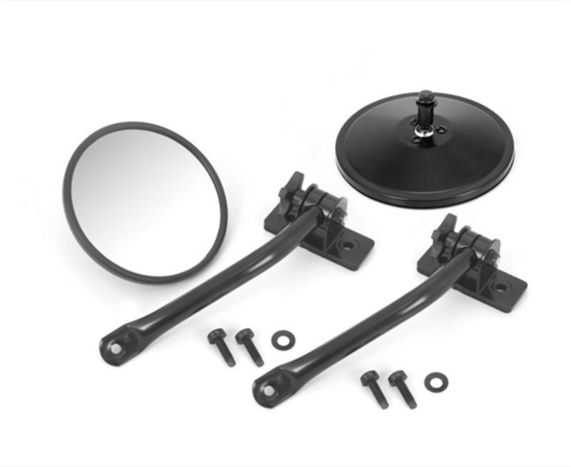 Rugged ridge 11025.10 door mirror relocation kit 97-13 tj wrangler