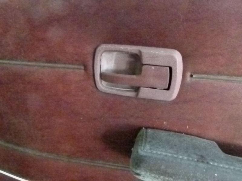 Vw mk1 rabbit jetta caddy inner door pulls l & r - red volkswagen