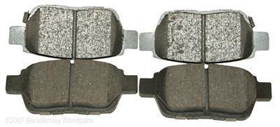 Beck/arnley 086-1723c disc brake pad fits honda ridgeline