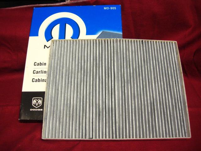 Chrysler town & country dodge caravan cabin air filter, new oem mopar