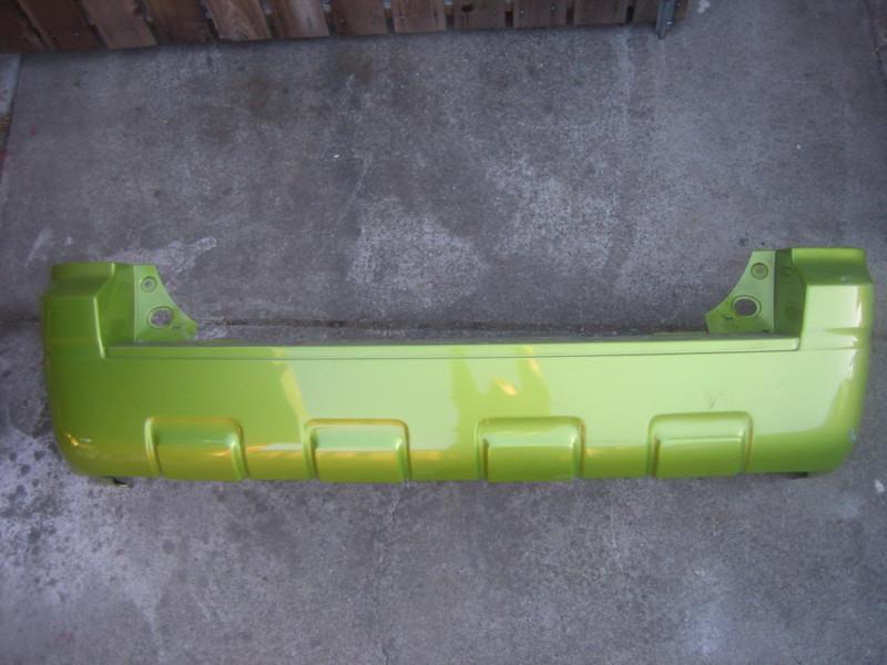 2008-2012 ford escape rear bumper cover green oem