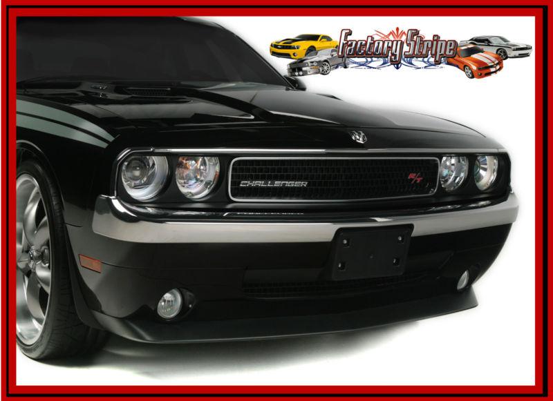  dodge challenger chrome front bumper 2008 2009 2010 2011 2012 factory stripe