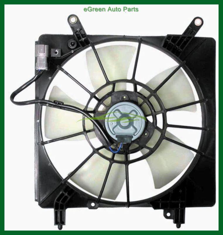 02-06 rsx radiator fan assembly m/t manual transmission