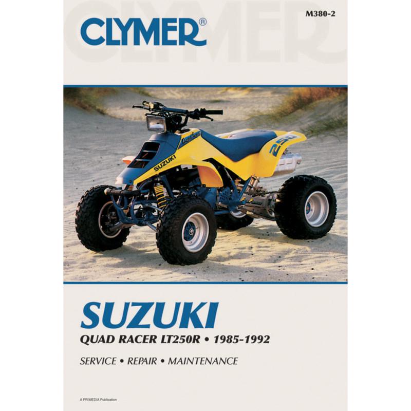 Clymer m380-2 repair service manual suzuki lt250r quad racer 1985-1992