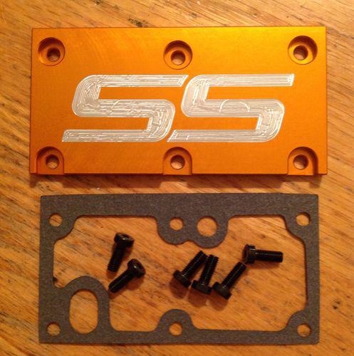 Ss lt1 tpi throttle body cover plate camaro z28 slp orange